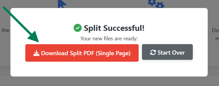 Download extracted PDF pages